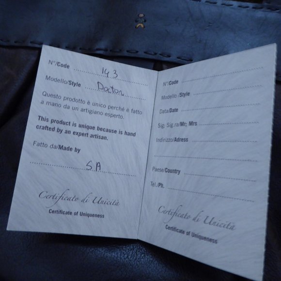 Henry Beguelin Brown Doctor Two Way Bag Handbag Convertible Shoulder Leather - Picture 10 of 12